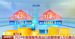 <b>初次冲破1万亿美元 立异高！数字清点2024年我国</b>